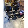 Image 1 : 2 EXECUTIVE LEATHER BOARD ROOM GAS LIFT OFFICE CHAIRS