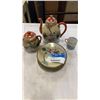 Image 1 : OCCUPIED JAPAN TEAPOT WITH SUGAR JAR, PLATES  AND CUP
