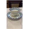 Image 2 : 3 TEACUPS AND SAUCERS ROYAL ALBERT, STOKEON TRENT, AND PARAGON SAUCER ROYAL ALBERT CREAMER
