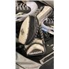 Image 3 : ICE HOCKEY GOALTENDER GEAR 31" MILLER PADS KOHO PRO SERIES RIGHT HAND CATCHER, BRIAN'S BLOCKER 8.5D 