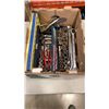 Image 2 : BOX AND HUSKY BAG OF WRENCHES AND SOCKETS