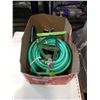 Image 1 : BOX OF GARDEN HOSE AND 4 SPRINKLERS
