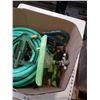 Image 3 : BOX OF GARDEN HOSE AND 4 SPRINKLERS