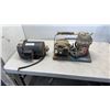 Image 1 : 1HP ELECTRIC MOTOR AND WEBSTER SPEEDY AIR PUMP
