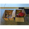 Image 1 : 2 BOXES OF XMAS FIGURES AND DECOR