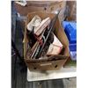 Image 2 : 2 BOXES OF TOOLS AND PARTS BINS