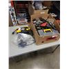 Image 1 : BOX OF TOOLS AND SHOP SUPPLIES