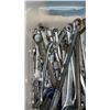 Image 8 : 2 SMALL TOTES OF TOOLS, DRILL BITS, WRENCHES, BUNGEE CORDS
