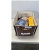 Image 1 : BOX OF AUTOMOTIVE LIGHTS, REFLECTORS, MIRRORS AND MORE