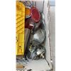 Image 5 : BOX OF AUTOMOTIVE LIGHTS, REFLECTORS, MIRRORS AND MORE