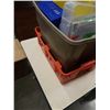 Image 4 : LOT OF TOTES AND BINS