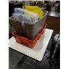 Image 5 : LOT OF TOTES AND BINS