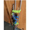Image 2 : LOT OF ADJUSTABLE WALKING STICKS, CRUTCHES AND MORE