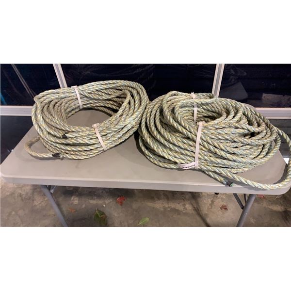 2 COILS OF ROPE