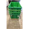 Image 3 : 7 STACKING TOTES WITH PARTS BIN AND TRAY
