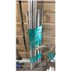 Image 2 : LOT OF GARDEN TOOLS, CONCRETE FLOAT, RAKE, SHOVEL , HOE