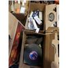 Image 1 : 2 BOXES OF CUTTING DISCS, SAFETY GLASSES, SHOP SUPPLIES
