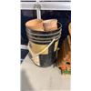 Image 2 : LOT OF PLANT POTS, BRASS BUCKET AND BIRD BNB