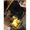 Image 2 : 2 BOXES OF WIRE BRUSH WHEELS, CUTTING WHEELS, BOOTS, LIGHTS, SHOP SUPPLIES