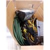 Image 2 : BOX OF EXTENTION CORDS TROUBLE LIGHT AND WORK LIGHTS