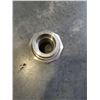 Image 2 : 2 PAILS OF PIPE FITTINGS, SHUTOFF VALVES, SHOP SUPPLIES