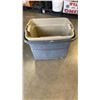 Image 4 : LOT OF TOTES, BINS, MOP BUCKET AND WRINGER