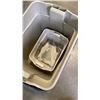 Image 5 : LOT OF TOTES, BINS, MOP BUCKET AND WRINGER