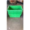 Image 7 : LOT OF TOTES, BINS, MOP BUCKET AND WRINGER