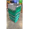 Image 2 : 14 STACKING TOTES WITH BUILT IN LIDS