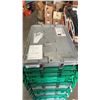 Image 3 : 14 STACKING TOTES WITH BUILT IN LIDS