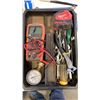 Image 4 : TACTIX TOOLBOX WITH CONTENTS, TOOLS, WRENCHES, MEASURING TAPE