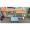 Image 1 : 2 WORK STATION TABLES AND SMALL TABLE