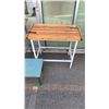 Image 3 : 2 WORK STATION TABLES AND SMALL TABLE