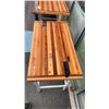 Image 4 : 2 WORK STATION TABLES AND SMALL TABLE