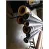 Image 2 : 7 ROLLS OF VINYL MATERIAL - VARIOUS COLORS