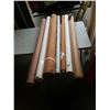Image 1 : 7 ROLLS OF VINYL MATERIAL - VARIOUS COLORS