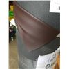 Image 3 : ROLL OF BROWN VINYL MATERIAL APPROX 54 INCHES WIDE
