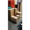 Image 1 : PALLET OF NEW VARIOUS HOUSEHOLD CLEANERS AND SANITIZERS: SPLASH BLEACH, SURFACE SANITIZER AND SANISP