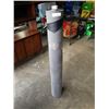 Image 1 : ROLL OF BLACK VINYL MATERIAL APPROX 55 INCHES WIDE