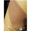 Image 3 : ROLL OF TAN VINYL MATERIAL APPROX 55 INCHES WIDE