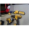Image 3 : DEWALT 20VMAX CORDLESS TOOLS SET - INCLUDES DRILL/DRIVER, IMPACT GUN, FLASHLIGHT, 2 BATTERIES AND CH