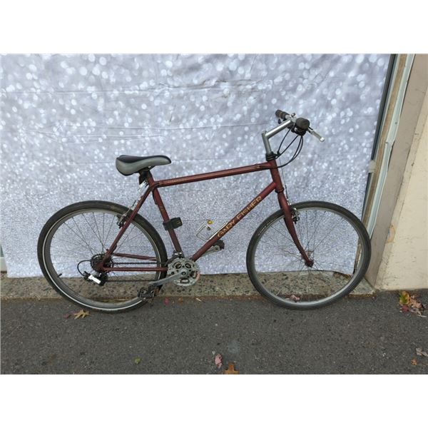 BURGUNDY GARY FISHER BIKE