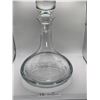 Image 1 : Crystal Wine Decanter Sailing Ship