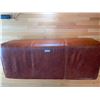 Image 1 : Leather Quality Ottoman 53L x 20D x 19H