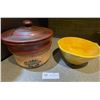 Image 1 : Casserole Pottery & Bowl