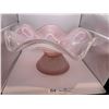 Image 1 : Pink Large Carnival Glass Bowl