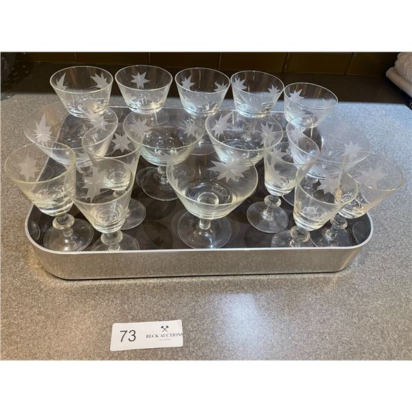 Crystal Desert & Liquor Serving Collection