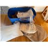 Image 1 : Large Plastic Bin Linens Pillows Duves