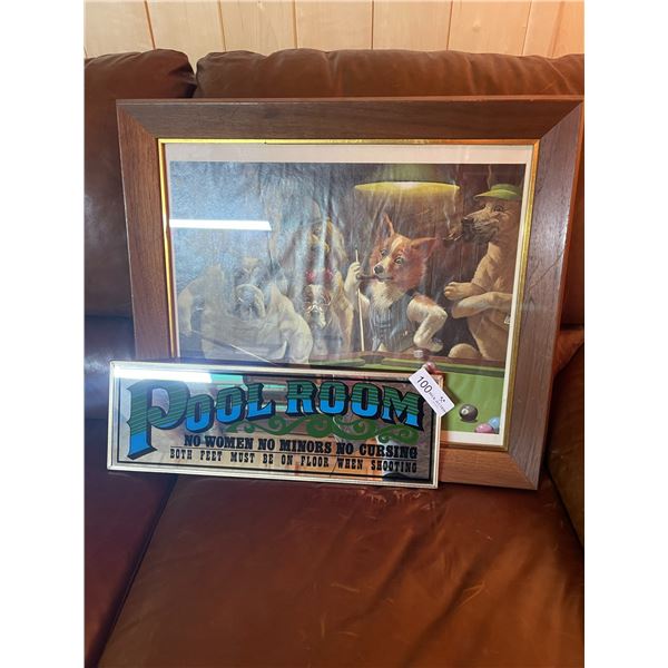 Billiard Room Art