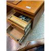 Image 2 : Mid Century Modern Executive Teak Desk 31H x 60L x 30D